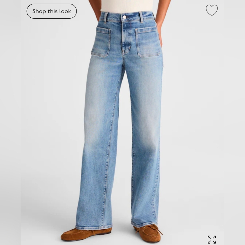 Madewell Emmett Wide Leg Jeans
